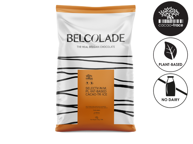Belcolade Selection M. Plant-Based Cacao-Trace - Puratos